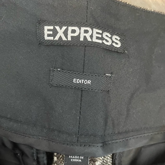 Express Black Editor Pants - Picture 2 of 4